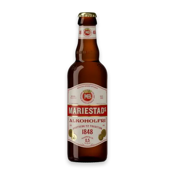 Alkoholfri 0,5% Glas