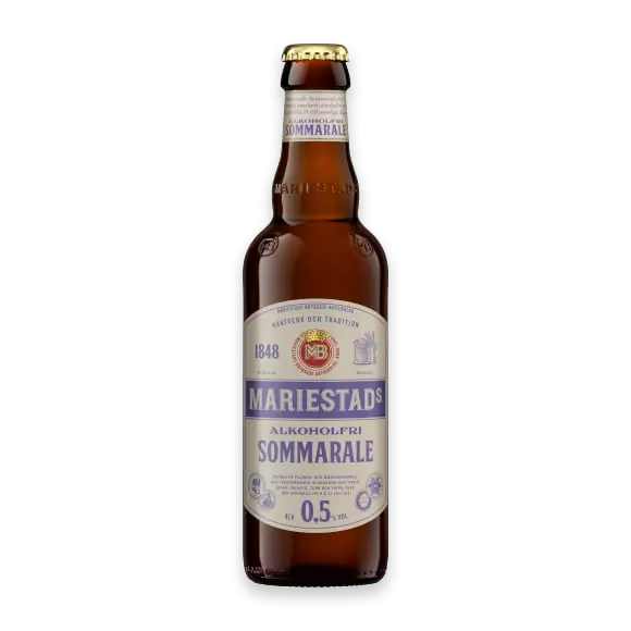 Sommarpilsner 0,5% Alkoholfri Öl Glas