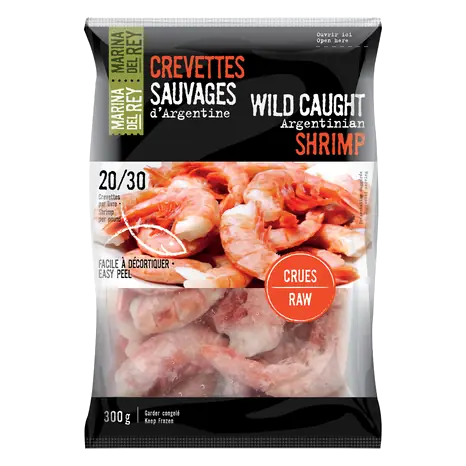 Frozen Easy Peel Argentinian Shrimp (20-30) 300 g