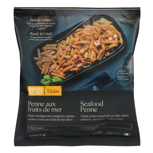 Kitchen Frozen Skillet Meal Seafood Penne 680 g