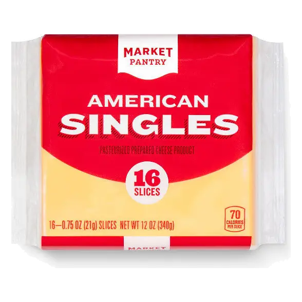 American Pasteurized Prepared Cheese Product Singles