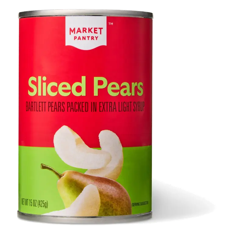 Bartlett Sliced Pears in Extra Light Syrup