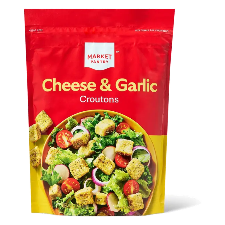 Cheese & Garlic Croutons