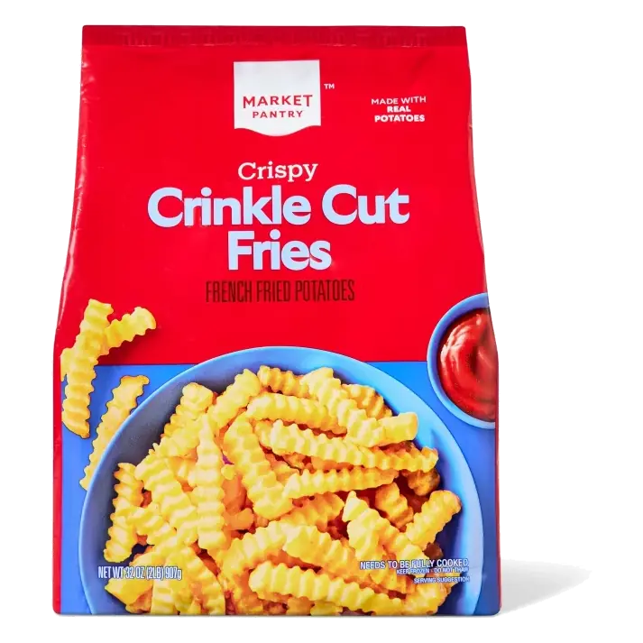 Crispy Crinkle Cut French Fries - 32oz - Market Pantry