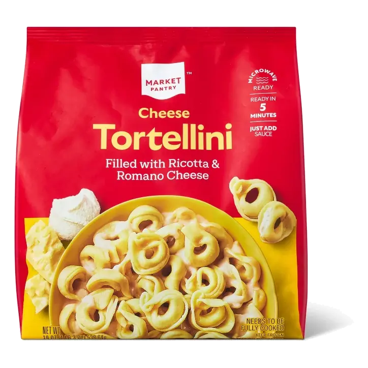 Frozen Cheese Tortellini Pasta - 19oz - Market Pantry™