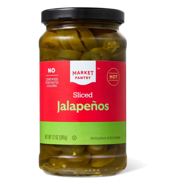Hot Pickled Jalapeno Slices