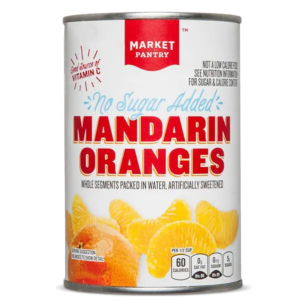Mandarin Oranges Whole Segments Packed in Water