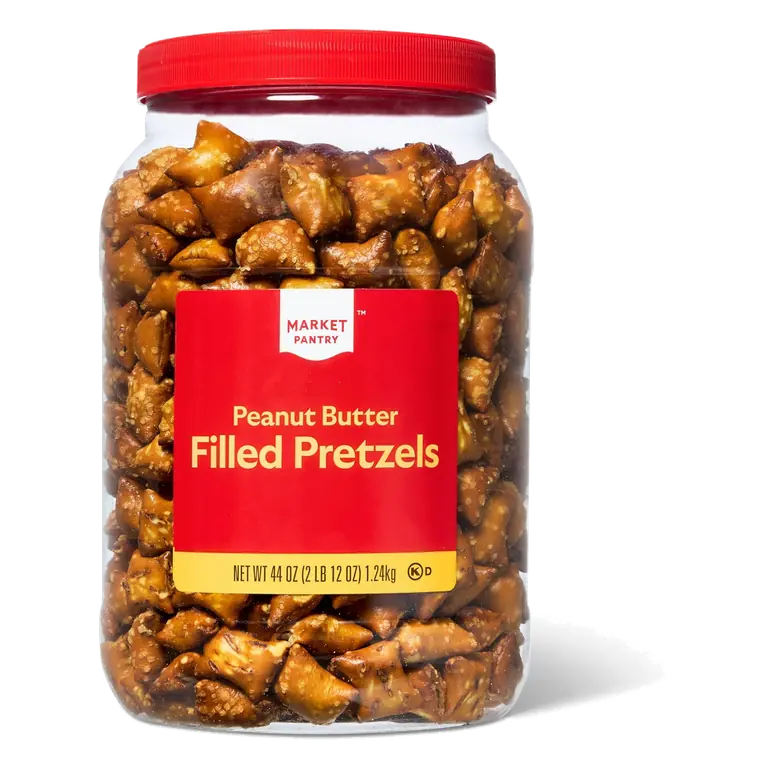 Peanut Butter Filled Pretzels