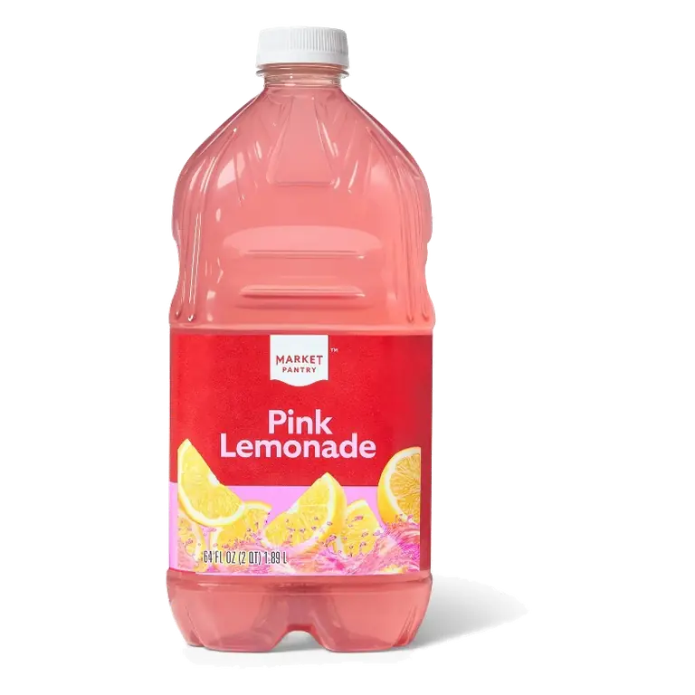 Pink Lemonade - 64 fl oz Bottle - Market Pantry