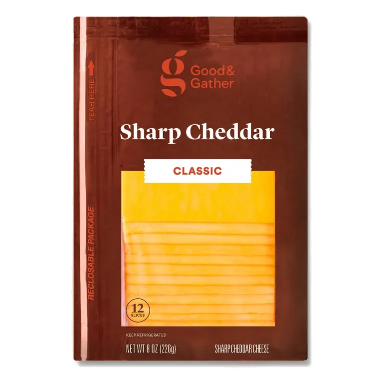 Sharp Cheddar Deli Sliced Cheese