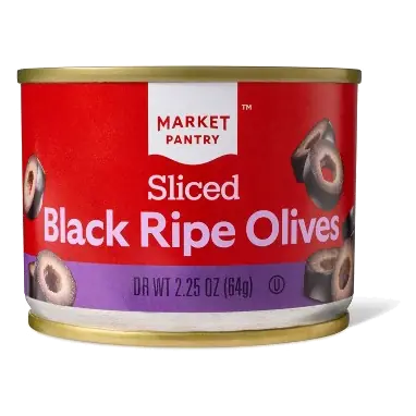Sliced Ripe Olives