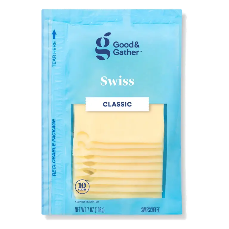 Swiss Deli Sliced Cheese