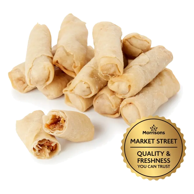 12 Mini Vegetable Spring Rolls