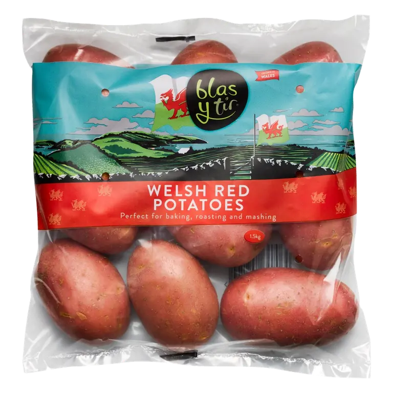 Blas Y Tir Welsh Red Potatoes