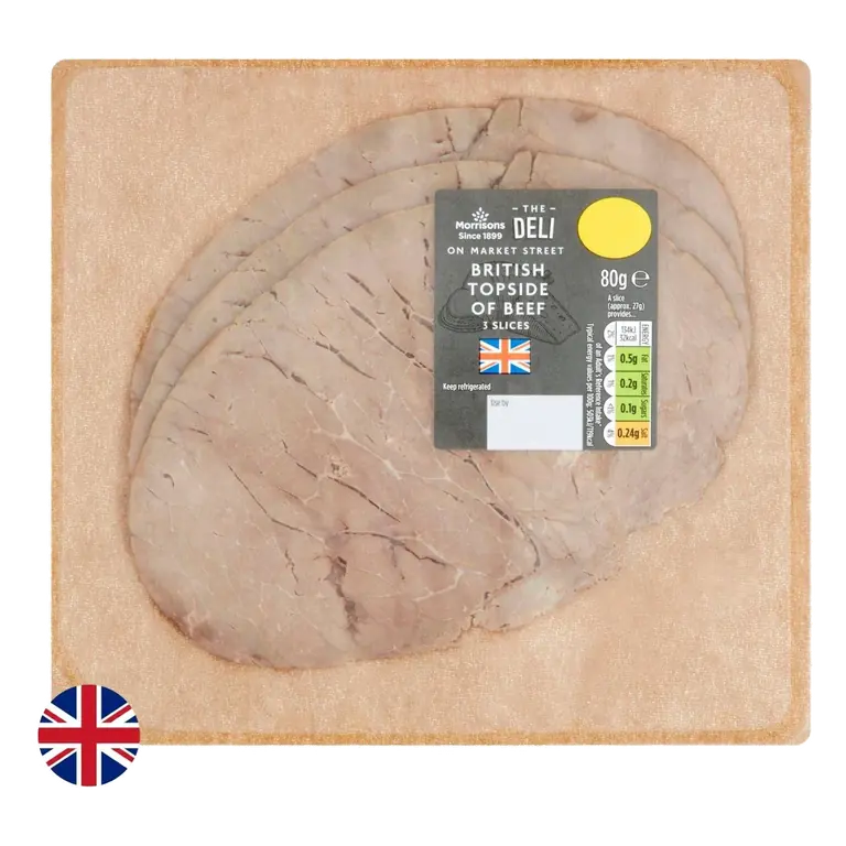Deli British Topside Of Beef