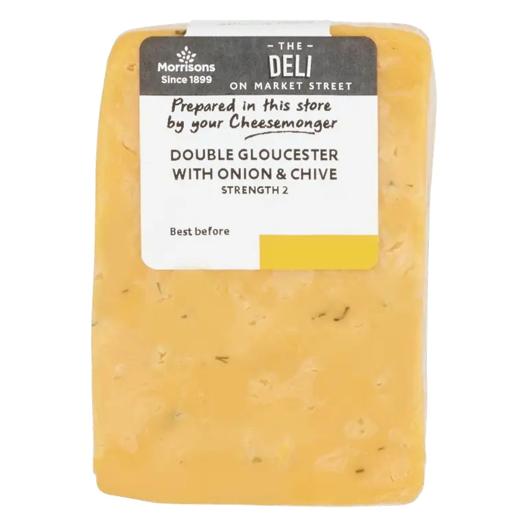 Deli Double Gloucester With Onion & Chive