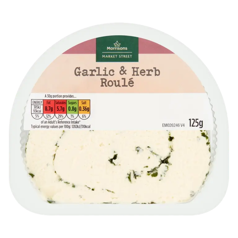 Deli Garlic & Herb Roule