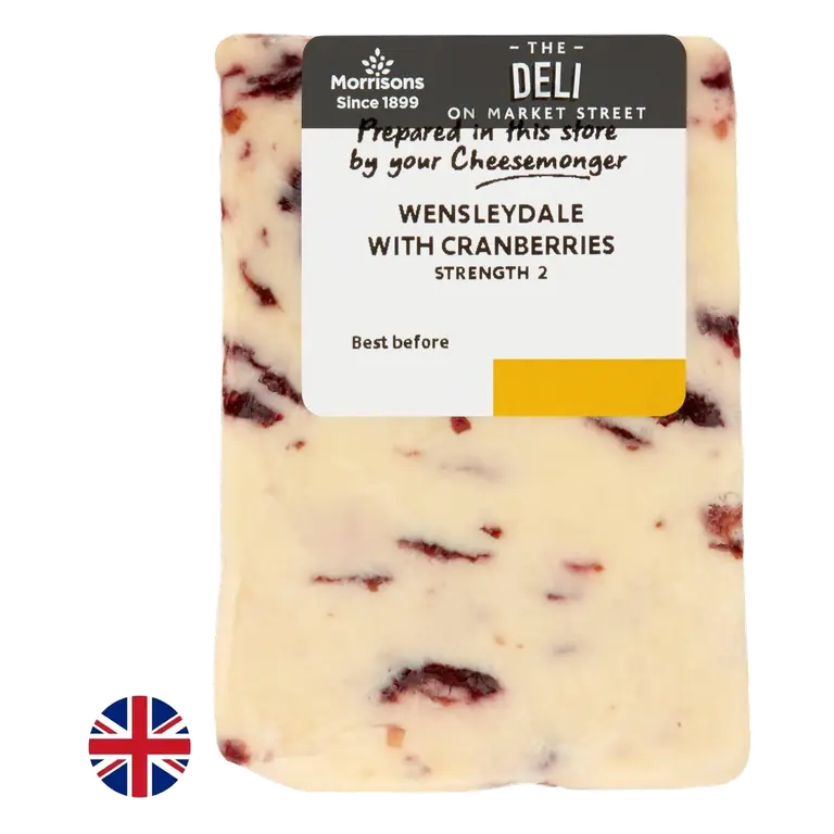 Deli Wensleydale With Cranberries
