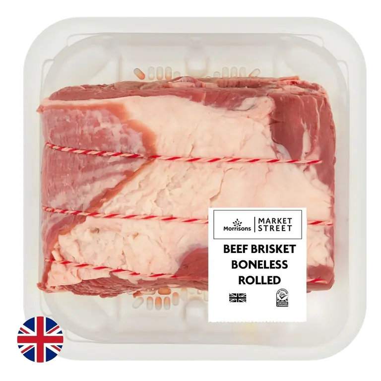 Morrisons British Brisket Boneless Rolled Joint 1.35kg