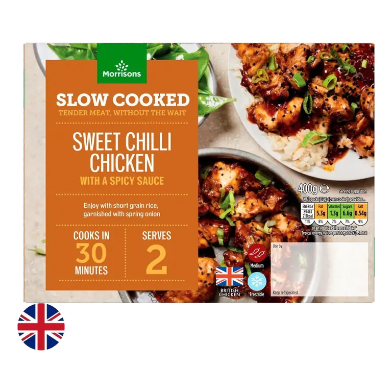 Morrisons British Slow Cooked Sweet Chilli Chicken 400g