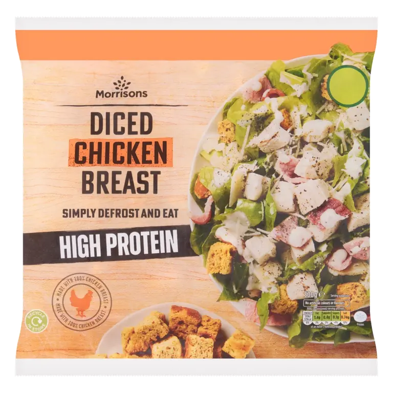 Morrisons Cooked Chicken Breast Chunks