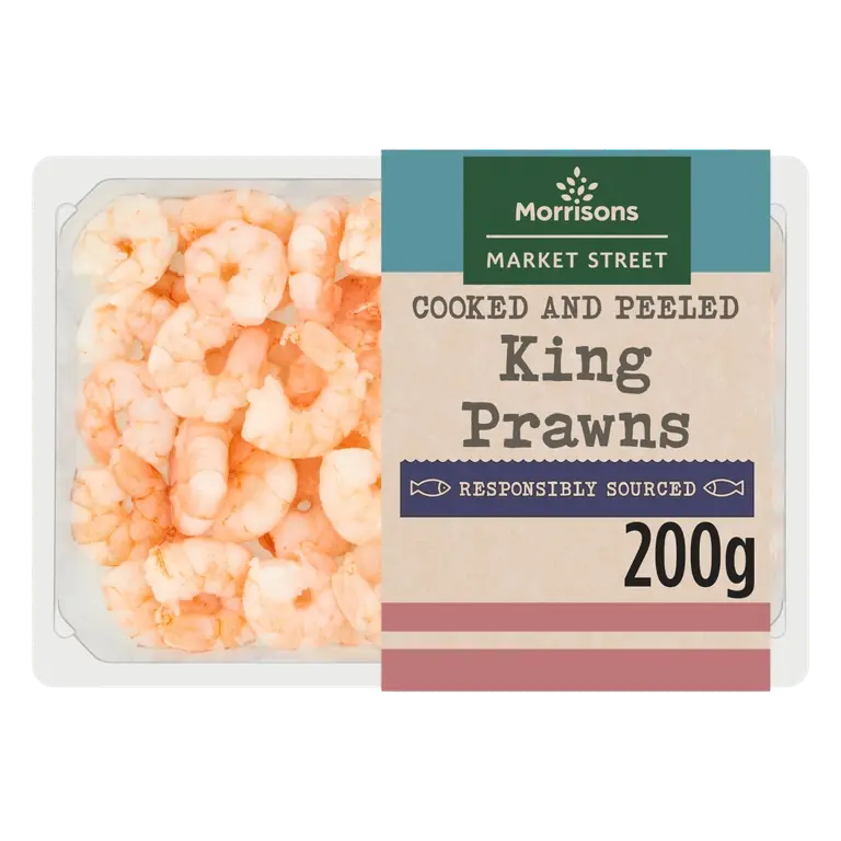 Morrisons Cooked Jumbo King Prawns