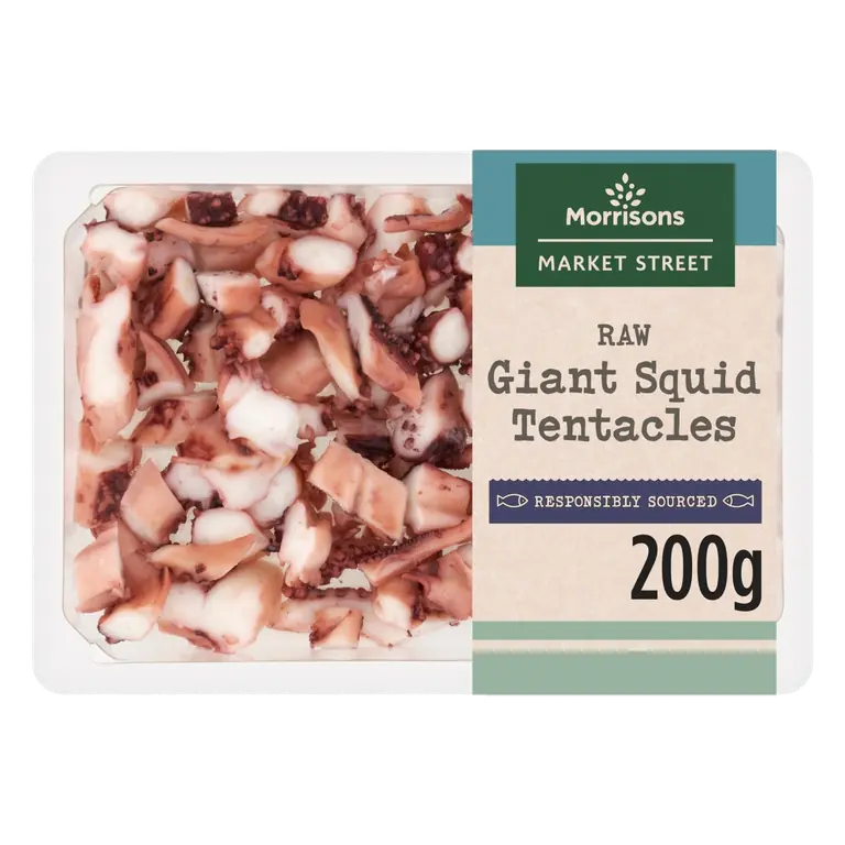 Morrisons Raw Giant Squid Tentacles