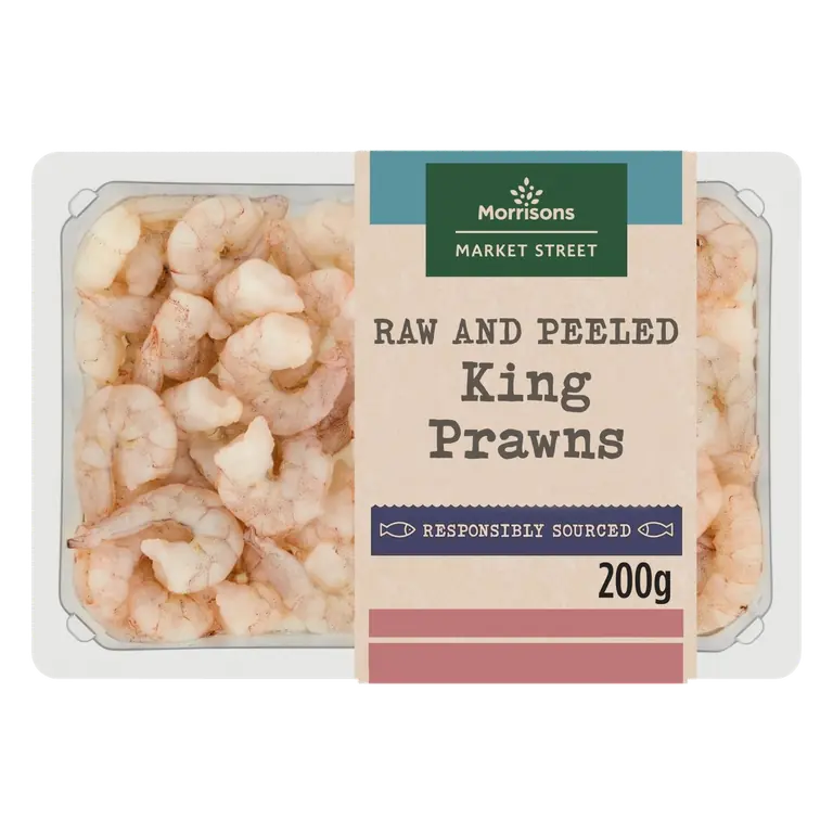 Morrisons Raw Peeled King Prawns
