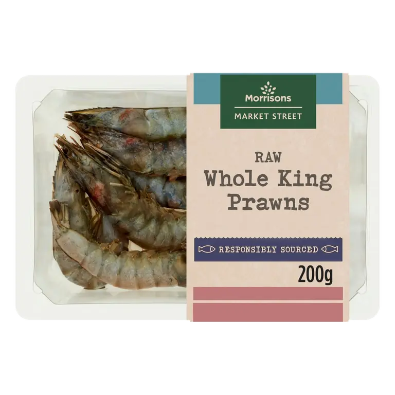 Morrisons Raw Whole King Prawns