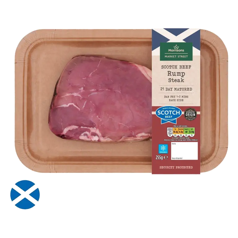 Morrisons Scotch Beef Rump Steak 255g