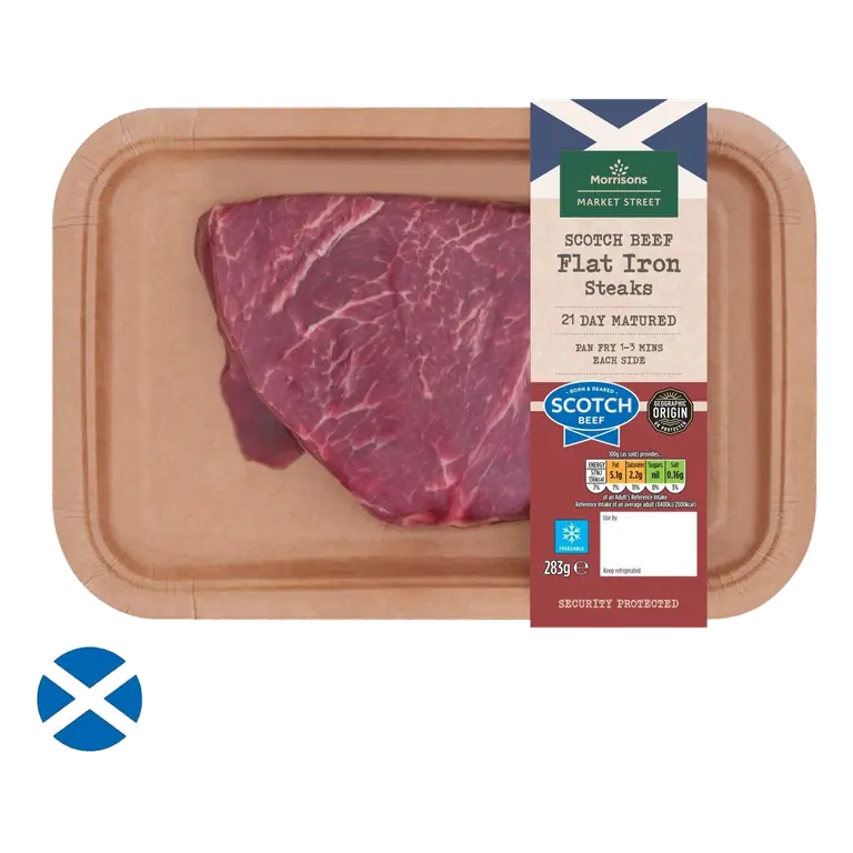 Morrisons Scotch Flat Iron Steak 283g