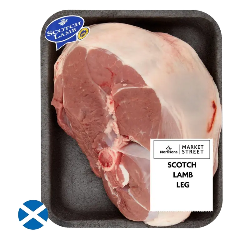 Morrisons Scotch Leg Of Spring Lamb 1Kg