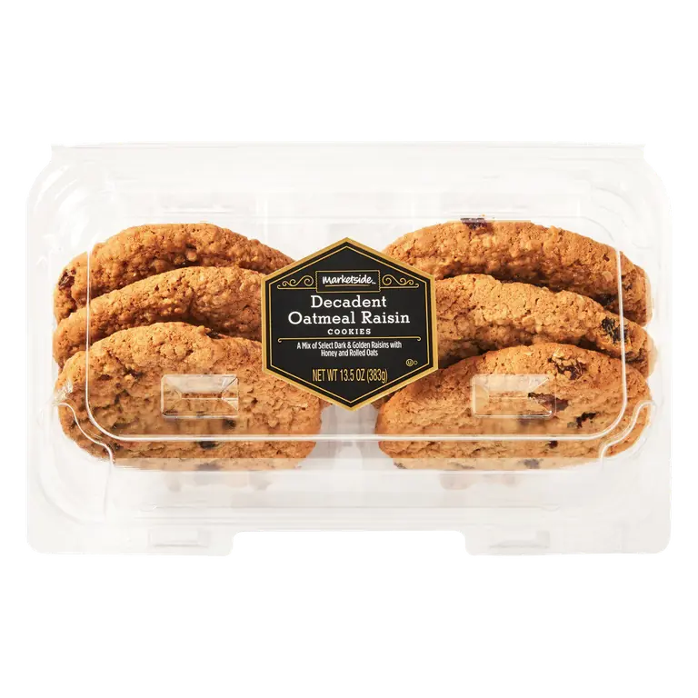 Decadent Oatmeal Raisin Cookies
