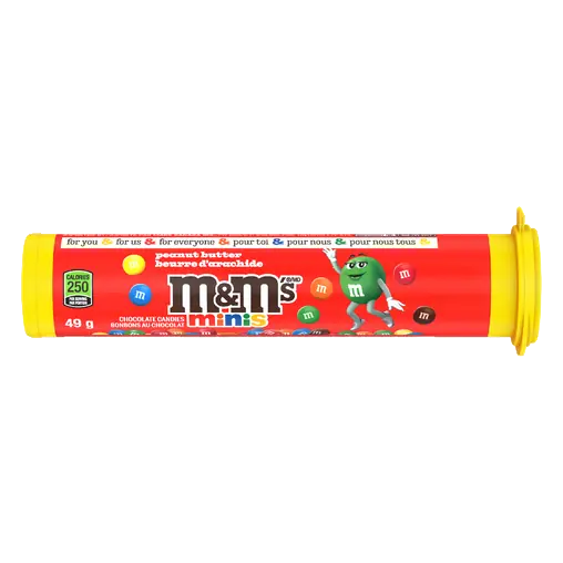 M&Ms Minis Peanut Butter Chocolate 49 g