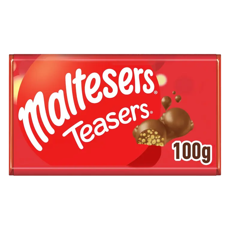 Maltesers Teasers Milk Chocolate & Honeycomb Block Bar