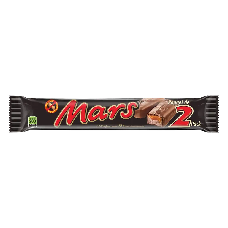 Peanut Free Chocolate Candy Bar 2 Piece King Size Bars 85 g
