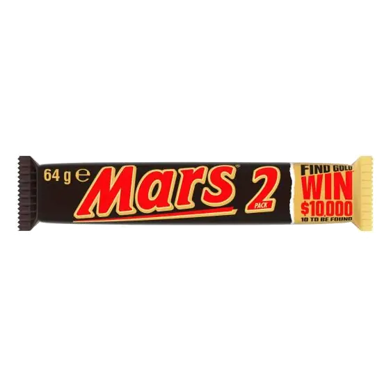 Milk Chocolate Bar Caramel Nougat 2 Pack