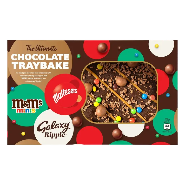 M&M's The Ultimate Chocolate Traybake