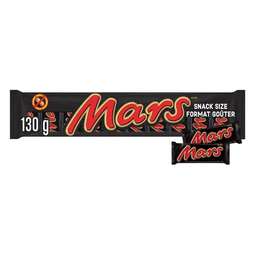Peanut-Free Chocolate Candy Bar 10 Fun Size Bars 130 g
