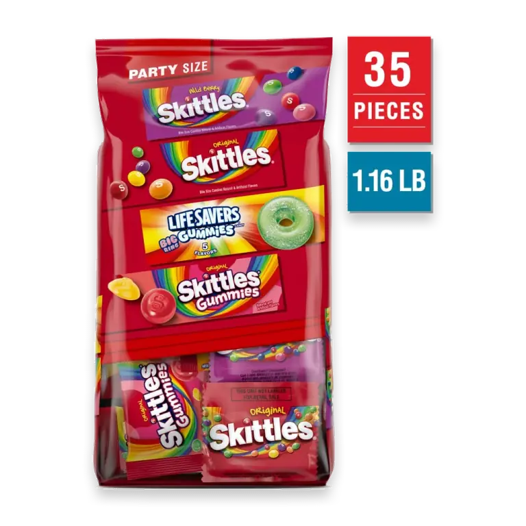 Skittles & Skittles Gummies & Life Savers Gummies Fun Size Variety Pack Bulk Bag