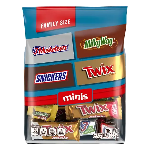 Candies, Minis, Family Size