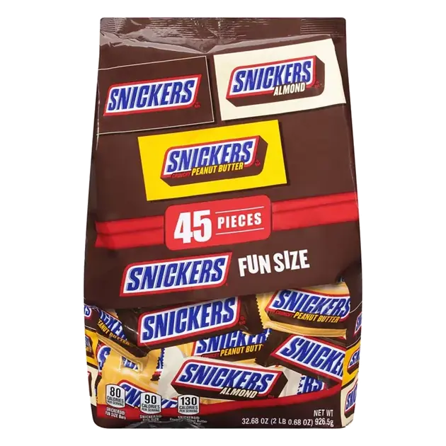 Milk Chocolate, Assorted, Fun Size