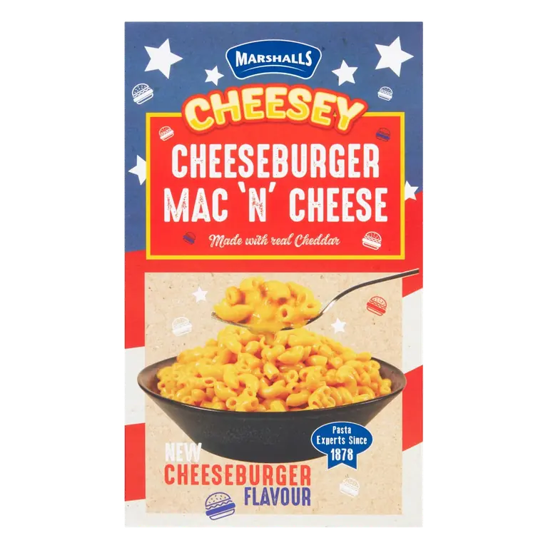 Cheesey Cheeseburger Mac 'N' Cheese 190g