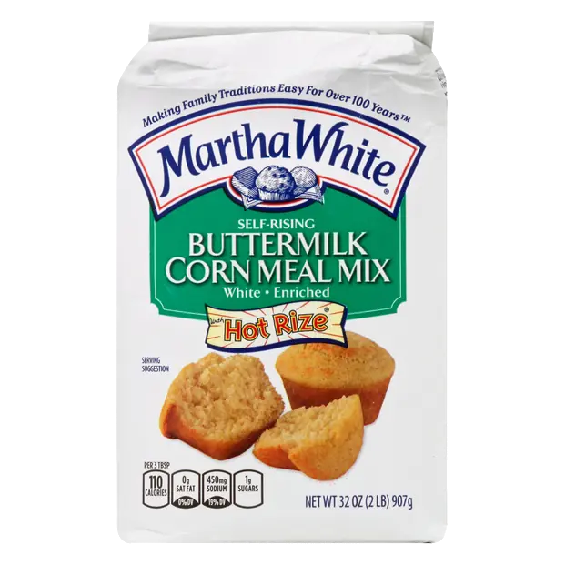 Hot Rize Self Rising Buttermilk White Corn Meal Mix