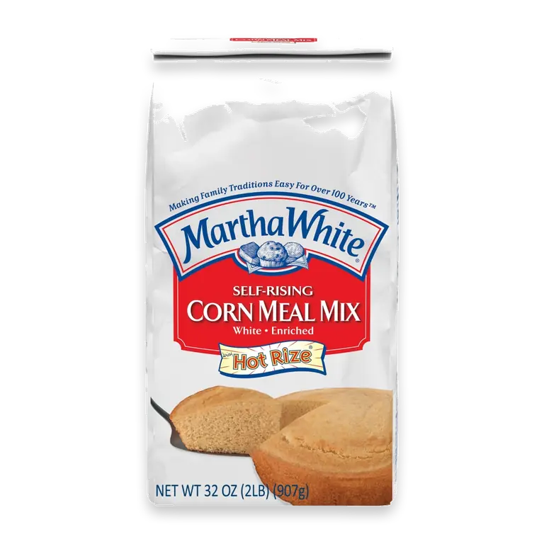 Self Rising Corn Meal Mix with Hot Rize