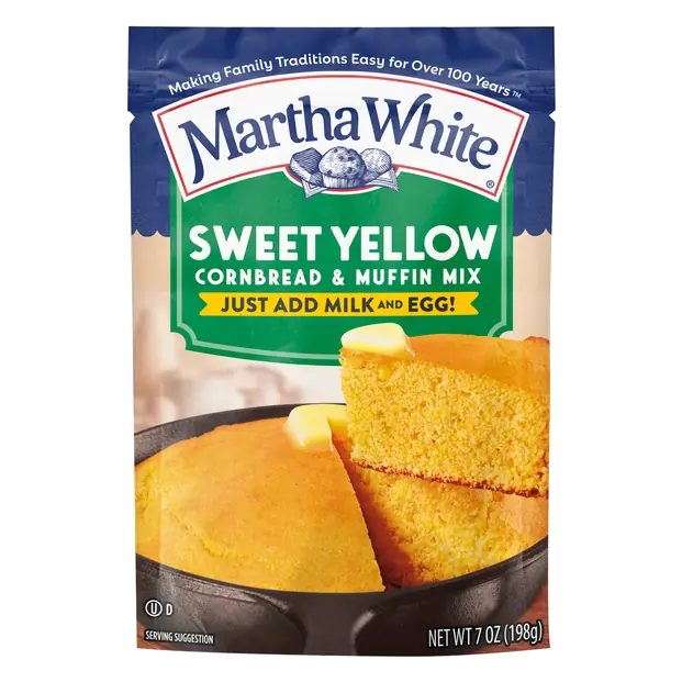 Sweet Yellow Cornbread & Muffin Mix