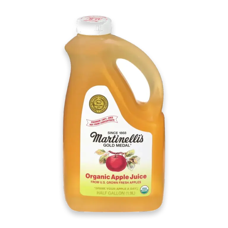 100% Pure Organic Apple Juice