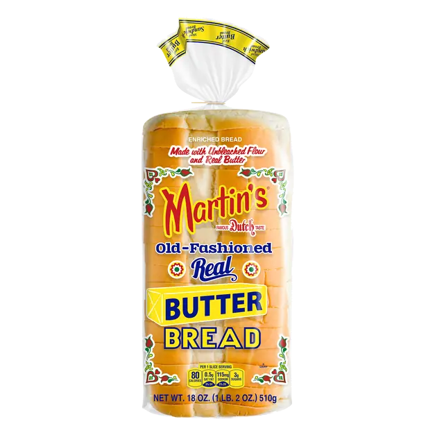 Old Fashioned Real Butter Bread Sliced