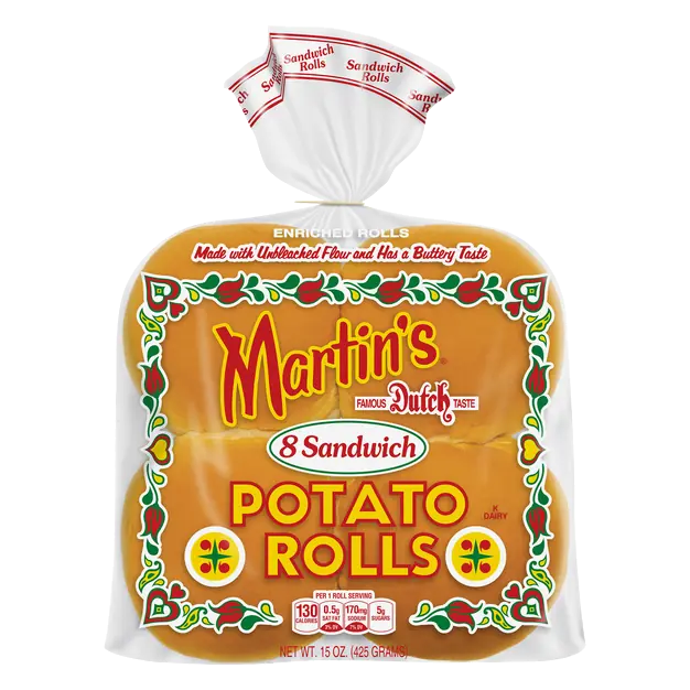 Potato Sandwich Rolls - 8 ct