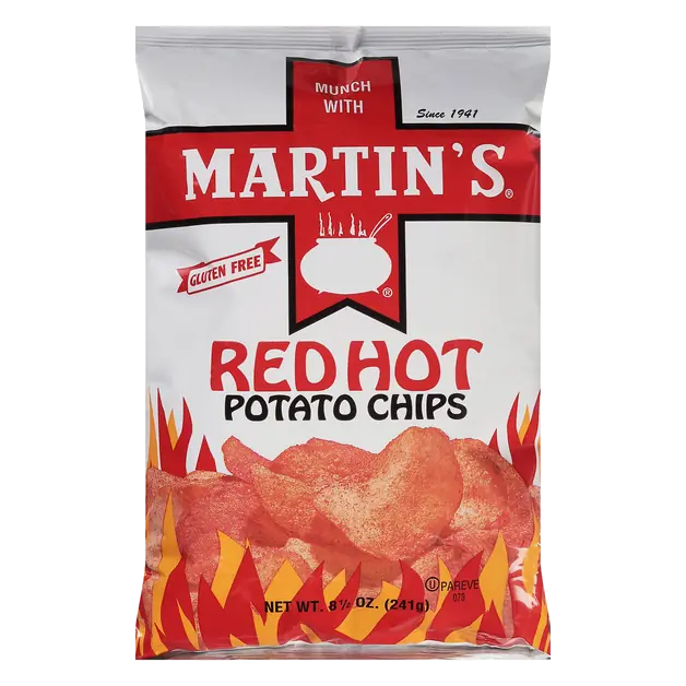 Martin's Gluten Free Red Hot Potato Chips